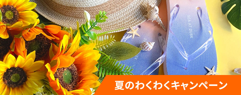 夏のわくわくキャンペーン